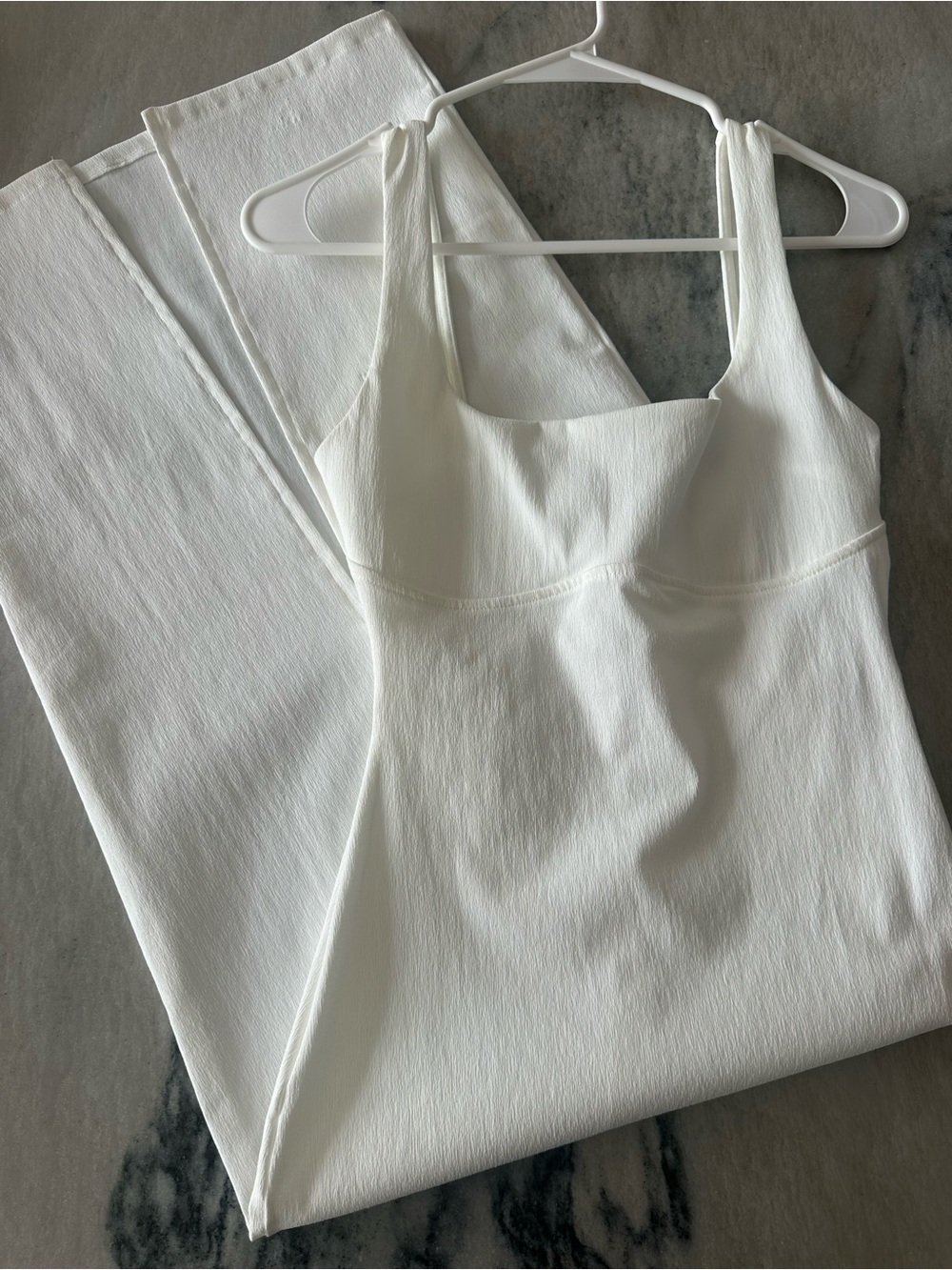 Zara White Sleeveless Midi Dress